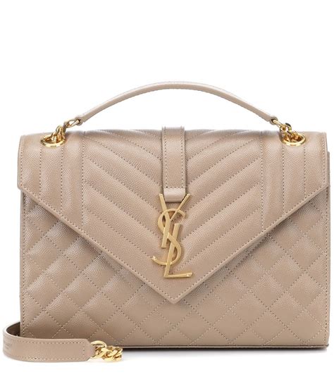 yves saint laurent tas beige
